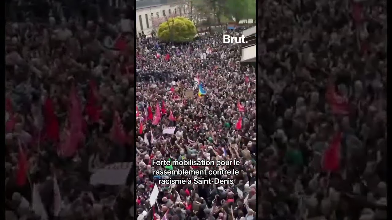 Un rassemblement contre le racisme à Saint-Denis en soutien à Bally Bagayoko