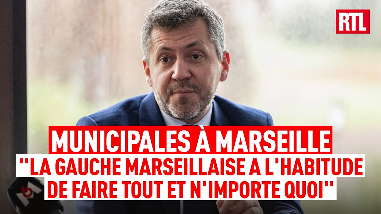 Municipales à 2026 : "Il faut faire à Marseille la première police municipale de France"