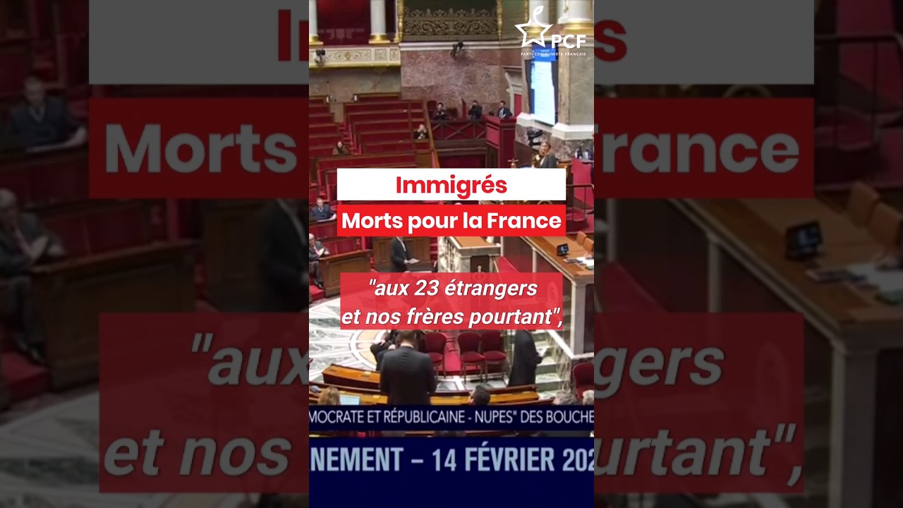 Morts pour la France. #Manouchian