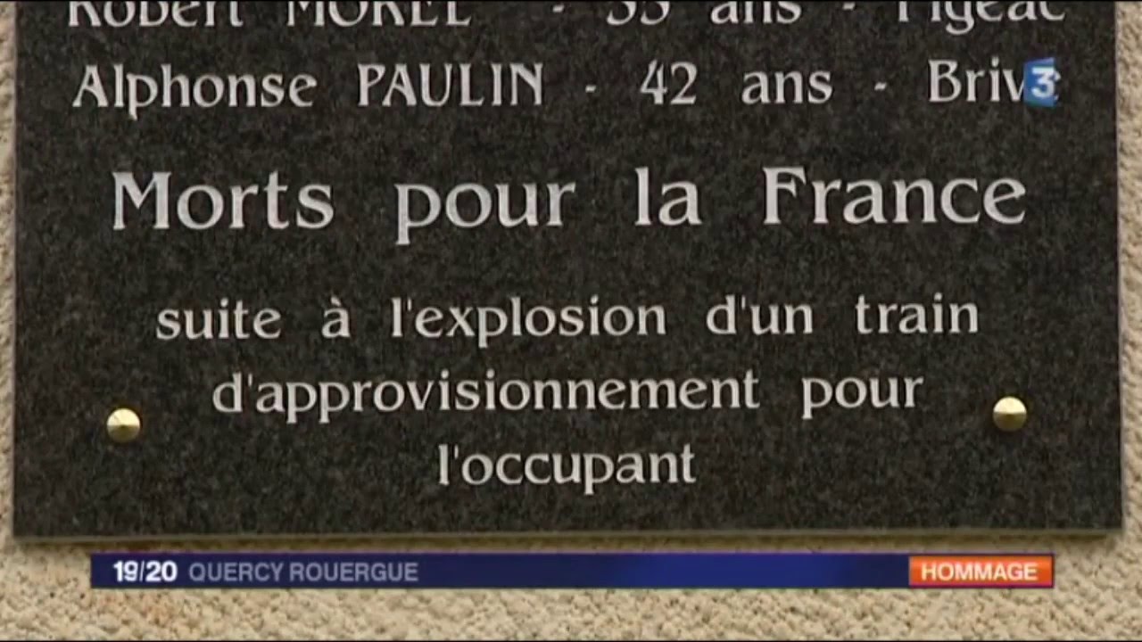 Quercyrail - Hommage aux Morts du 7 avril 1944