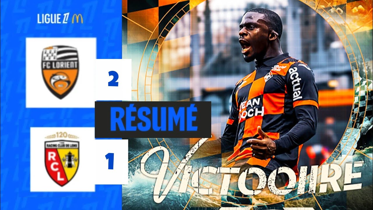 Lorient - Lens (2-1) Résumé | Ligue 1 2026 | FC Lorient vs RC Lens | FCL RCL | lorient lens