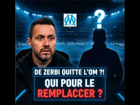 🔥 De Zerbi quitte l’OM ?! Qui pour le remplacer ? Mon analyse complète ! ⚪🔵