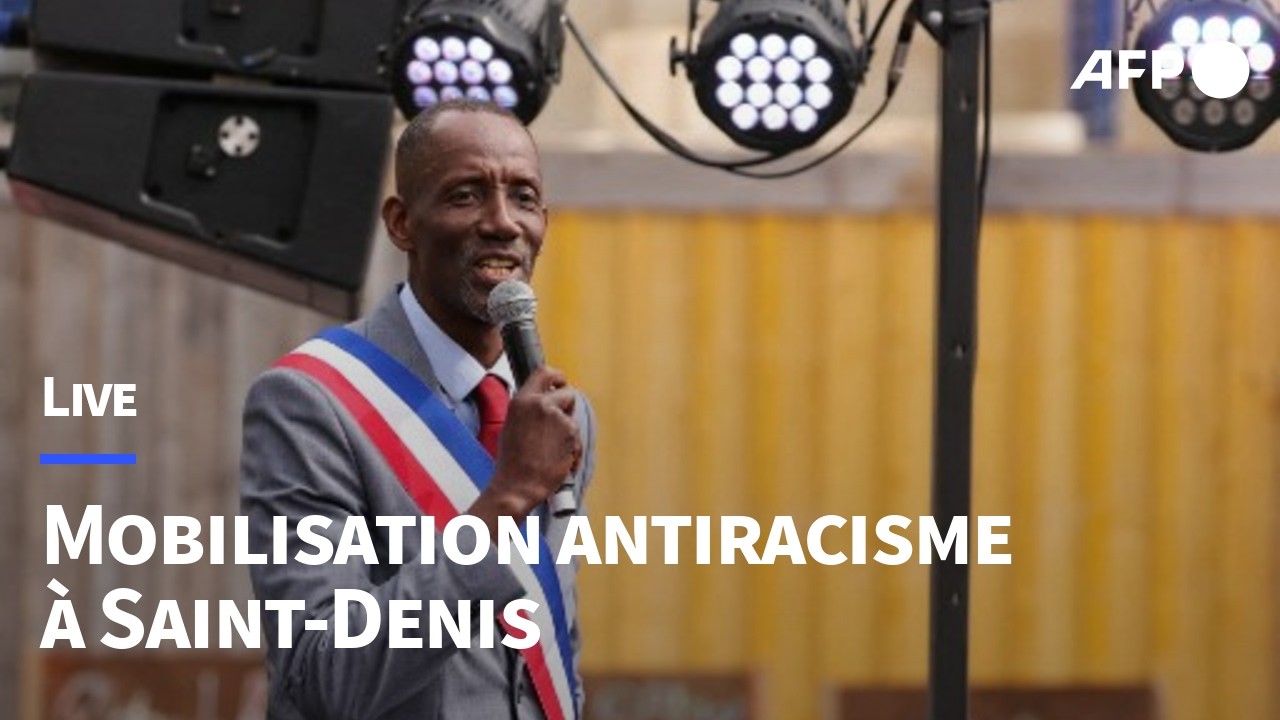 🔴 LIVE - Rassemblement contre le racisme à Saint-Denis