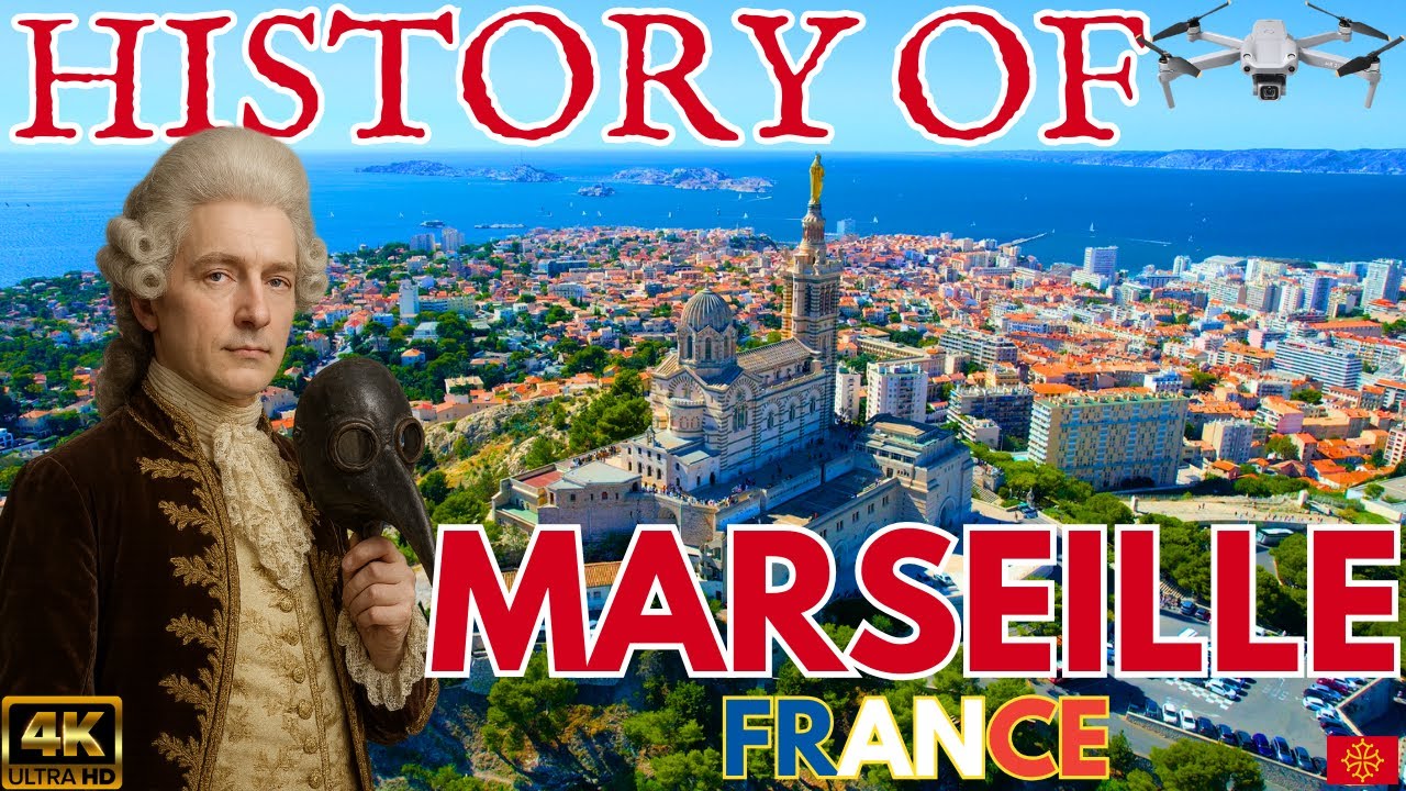 Marseille France History 🇫🇷 [4K] How Chevalier Roze Became a Hero During the Great Plague of 1720