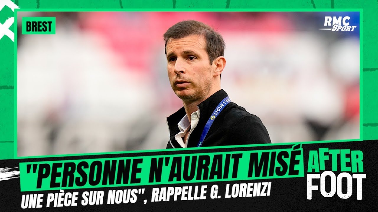 Brest : "Personne n'aurait misé une pièce sur nous", rappelle Grégory Lorenzi