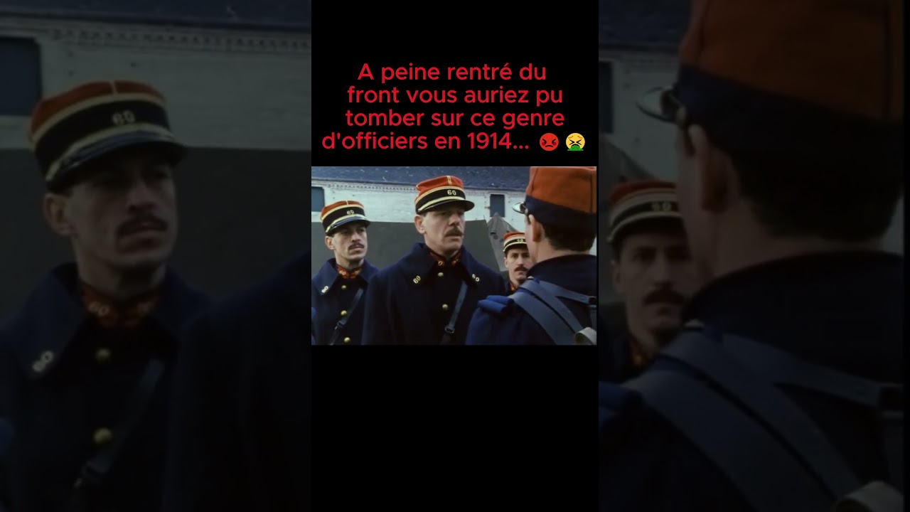 La Vielle Garde Française qui donne des leçons en 1914 😡🤮 #shorts #france #film #ww1 #armee #fyp #fr