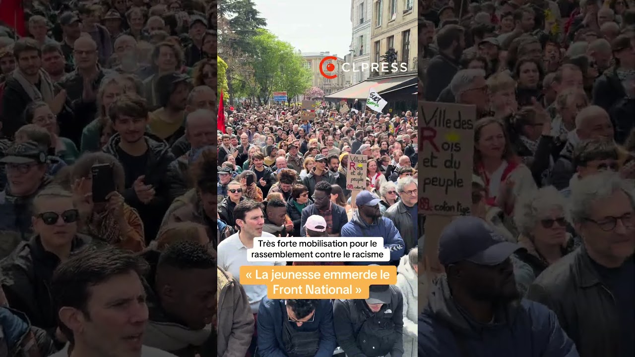 Forte mobilisation contre le racisme à Saint-Denis ce 4 avril autour du maire LFI Bally Bagayoko