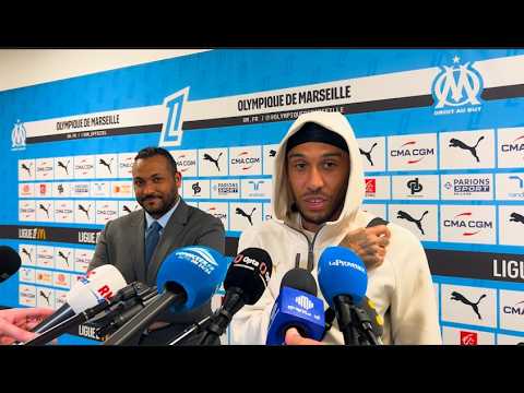 OM-Lyon : Pierre-Emerick Aubameyang "pour dire la vérité je pensais même pouvoir mettre un triplé"